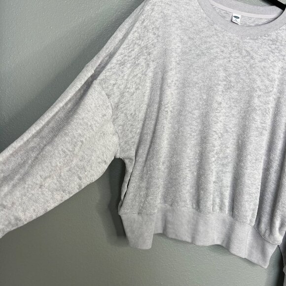 Old Navy Long Dolman Sleeve Top Light Gray Pullover XXL - Picture 4 of 5